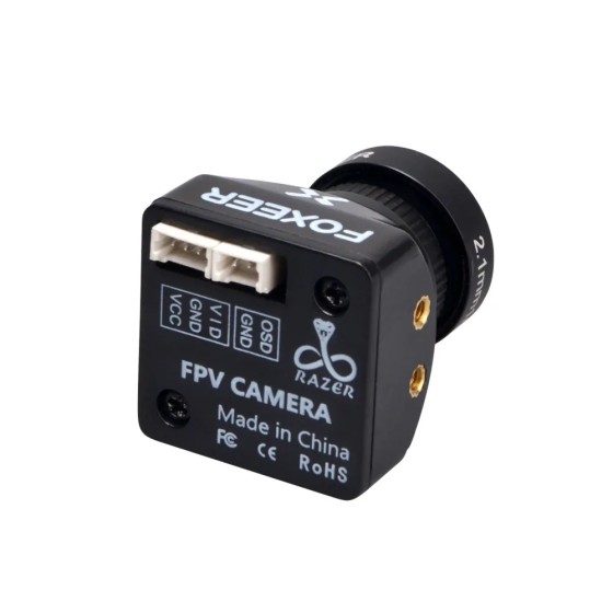 Foxeer Nano Drone Camera 4/3 PAL 1200TVL 1/3 CMOS Low Latency Lens Camera for RC Racing Drone